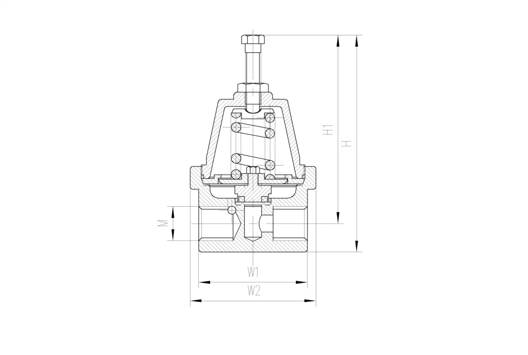 LNG /Lo2/Ln2/Lar/ Steam Pressure Reducing Valve/ Pressure Regulating Valve / Control Valve