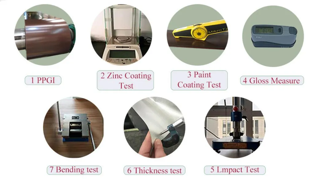 PE/PVDF/SMP/HDP Painting Prepainted Steel Coil/PPGI Coil/Color Coated Steel Coil for Roofing