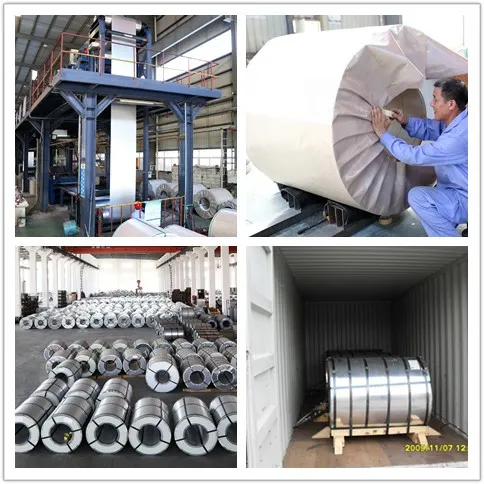 Zinc Coating Gi Coils, Galvanized Steel Sheet / Coil