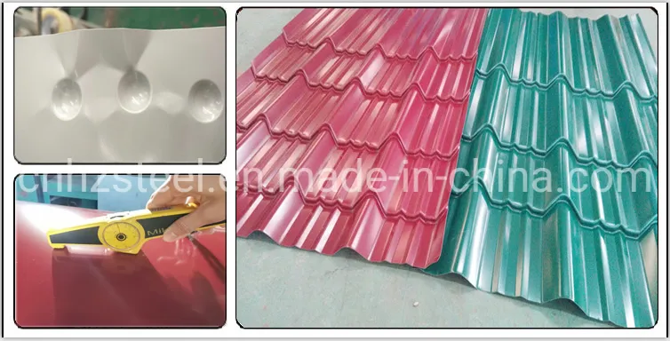 Prepainted Galvanized Steel in Coils Color Coil Coated Steel