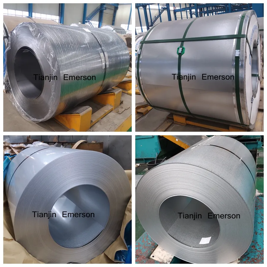 Zinc 60g -275g Gi Galvanized Steel Iron Coils CRC PPGI Steel Strip Coil Sheet Plate for Roofing Materials