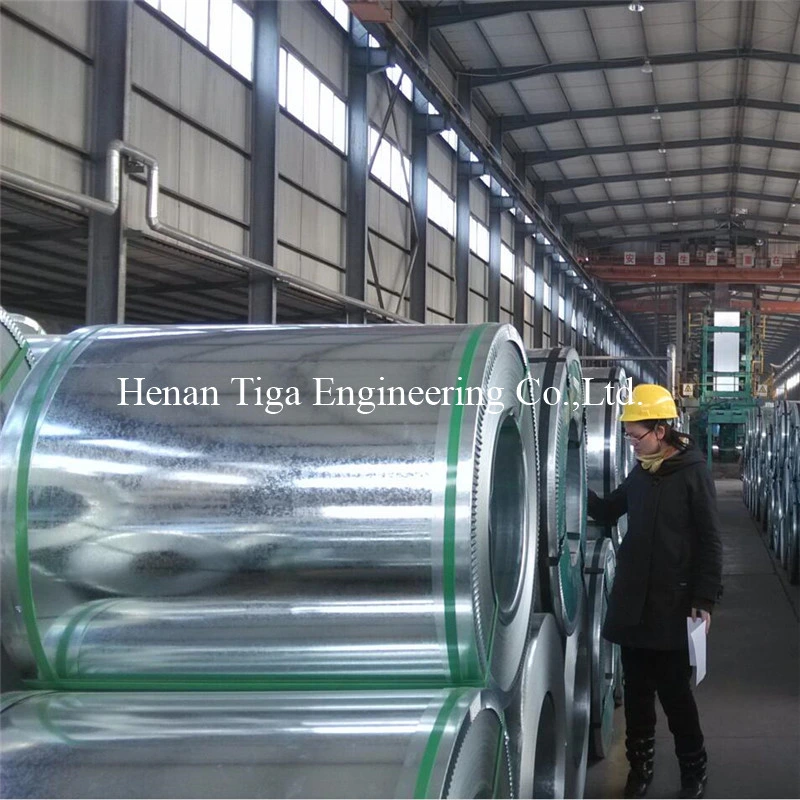 Dx51d Zinc Coated Galvanized Steel Coil for Metal Roof Materials