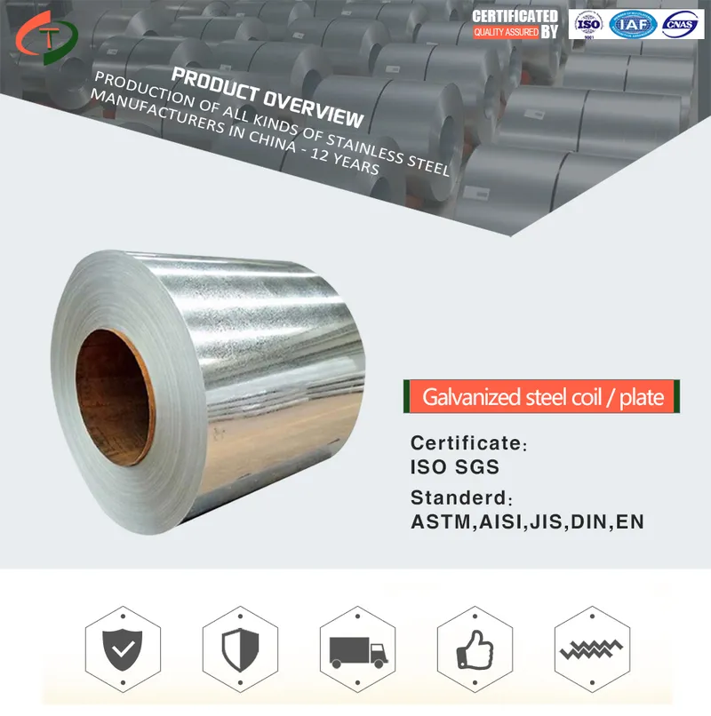 Galvanized Steel Sheets Gl Zinc Coated Steel Coil