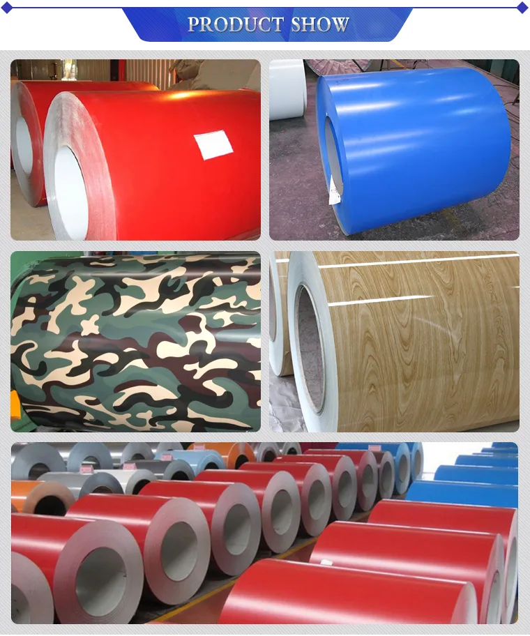 PPGI Steel Coils PPGL PPGI Coil Prepainted Roofing Printed PPGI