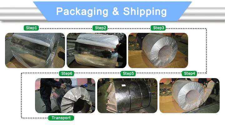 Dx51d 40g Zinc Coating Steel Coil Galvanized Steel Coil