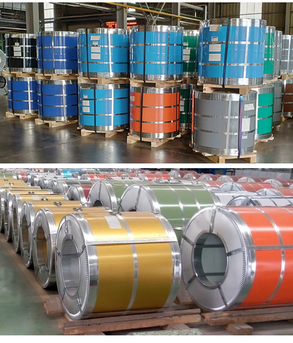 Color Coated Prepainted Galvanized Steel Coils 750-1250 mm Best Supplier