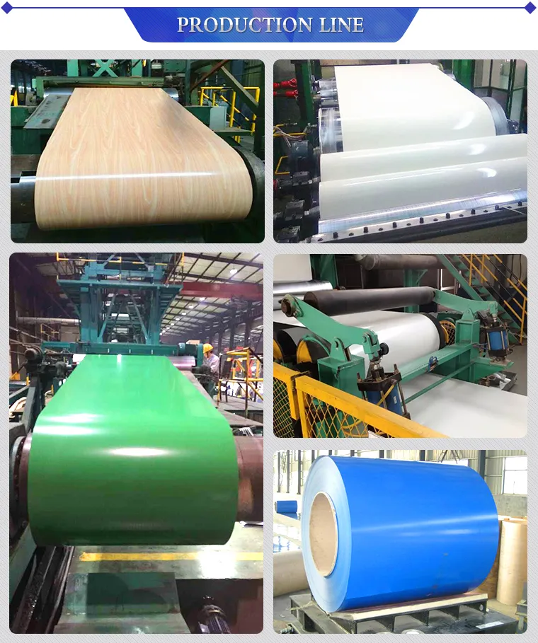 PPGI Steel Coils PPGL PPGI Coil Prepainted Roofing Printed PPGI