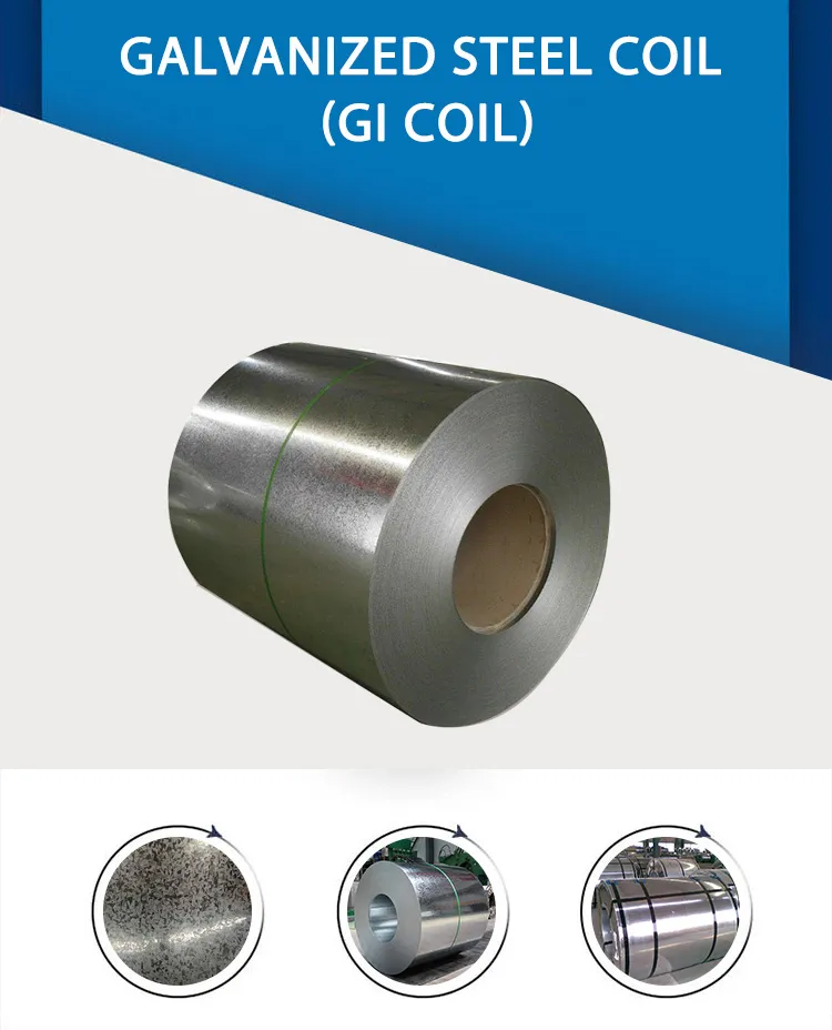 SGCC Steel Coil Galvanized Steel Coil Free Spangle Zinc Coil