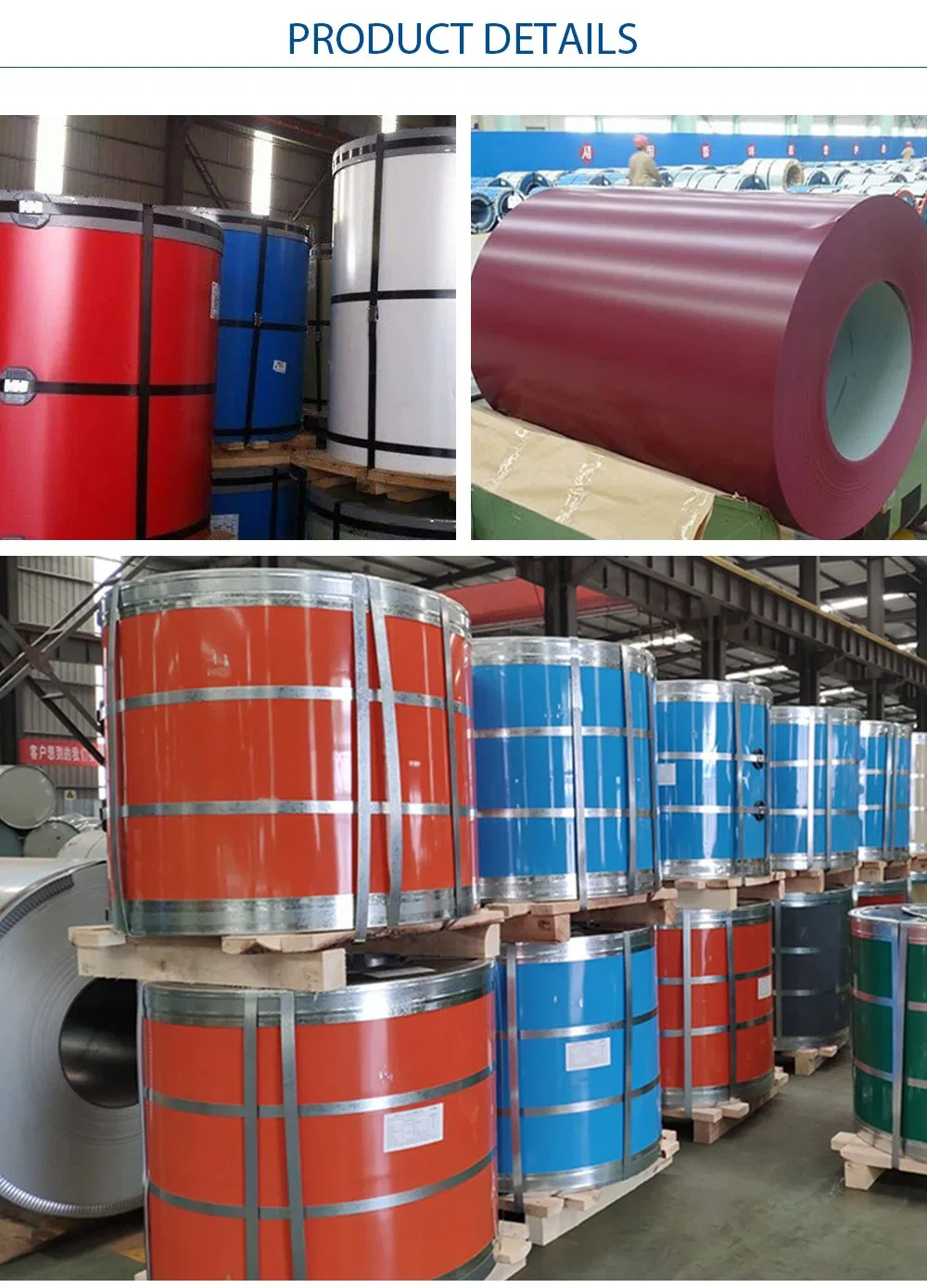 Color Coated Prepainted Galvanized Steel Coils 750-1250 mm Best Supplier