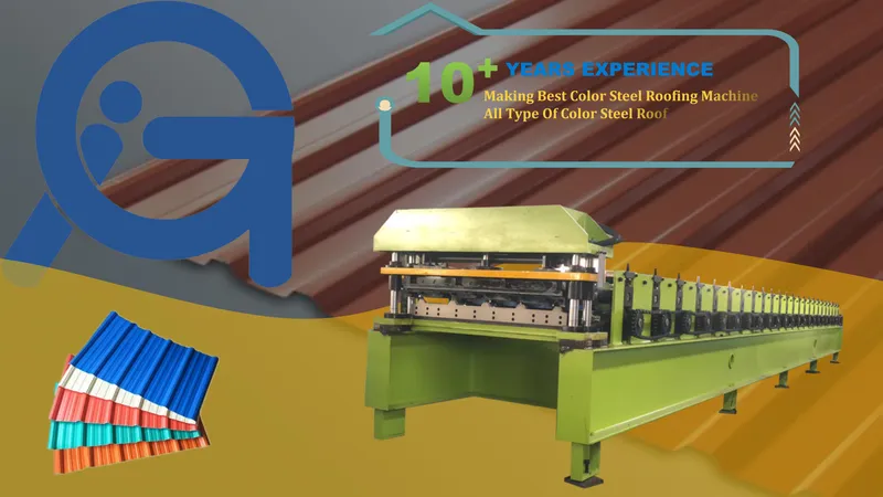 Roof Wall Panel Roll Forming Profile Trapezoidal Roof Panel Roll Forming Machine