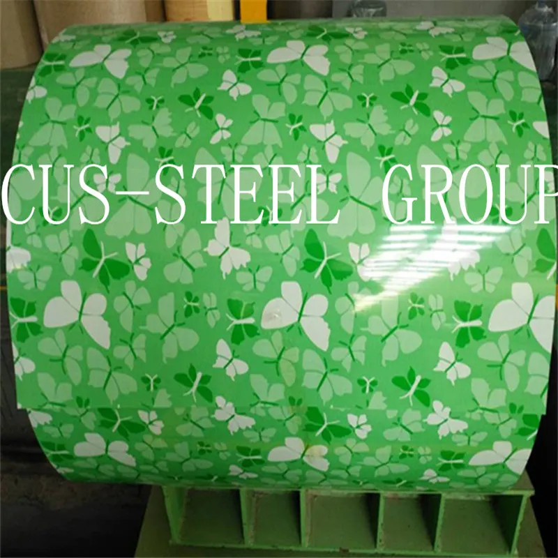 Wrinkle Matt Grain Precoated Prepainted Color Coated Zincalum Steel Coil