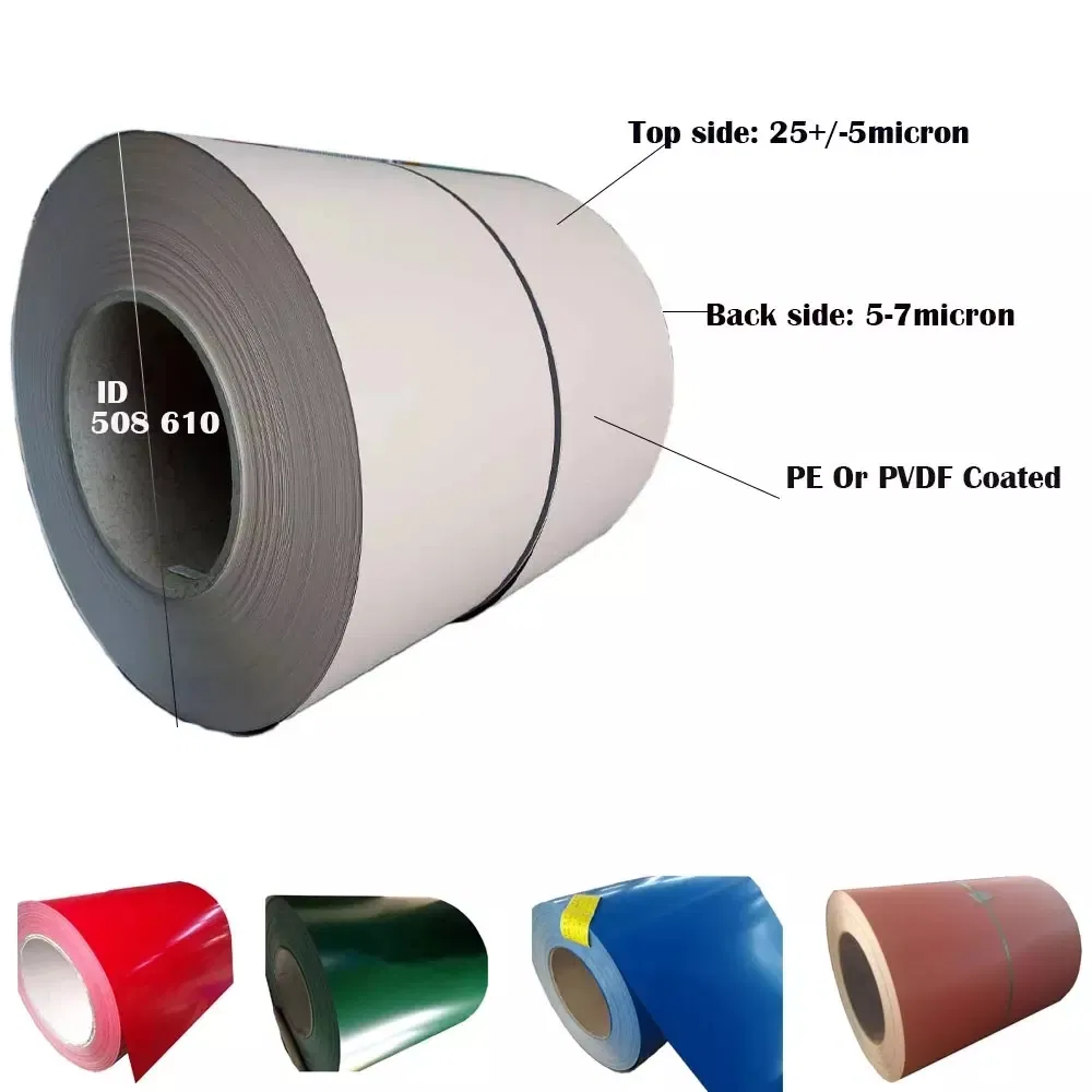 Thickness 0.15-1.5mm HRC CRC PPGL Gi Gl Coil PPGI Galvanized Steel Coil