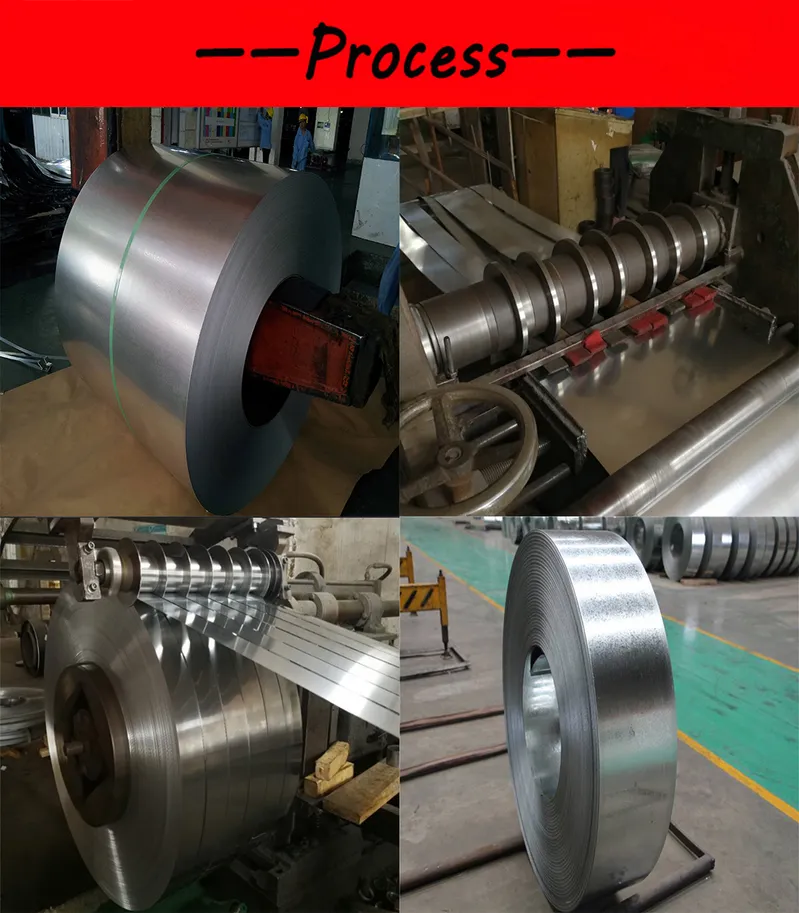 Dx51d Z100 Galvanised Zinc Coated Steel Gi Slit Coil