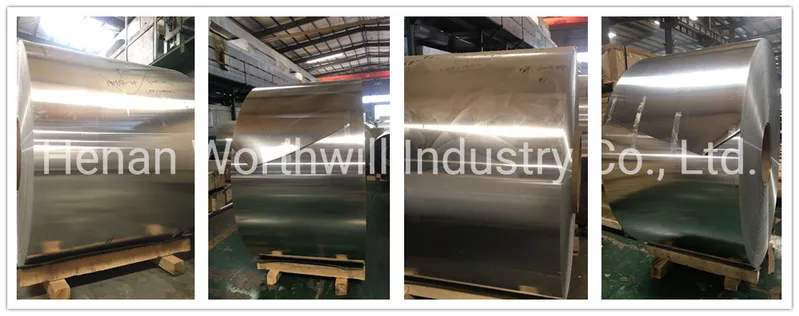 Various Temper Aluminum Plain Coil According to Customer Requirements