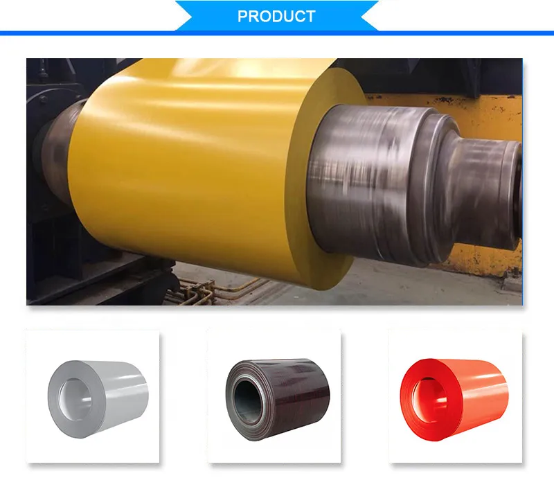 Color Coated Steel Coil PPGI or PPGL Color Coated Galvanized Steel