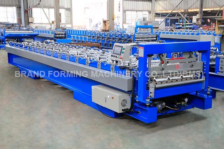 BMS Steel Tile Ceiling Roof Panel Roll Forming Purlin Machine