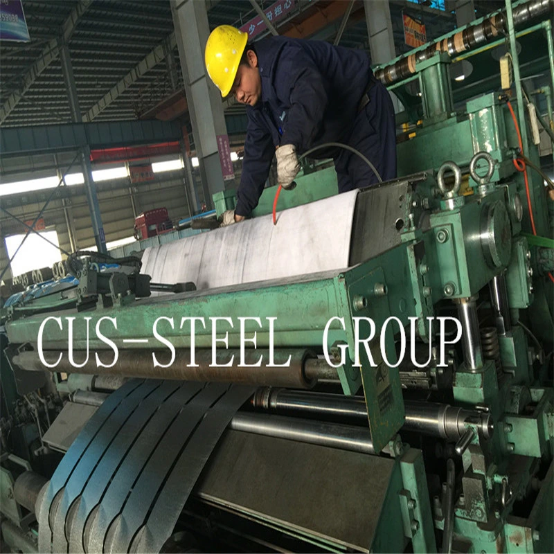 G550 Prepainted Zincalum Slit Coil Hot Dipped Galvanized Steel Strip for Making Purlin