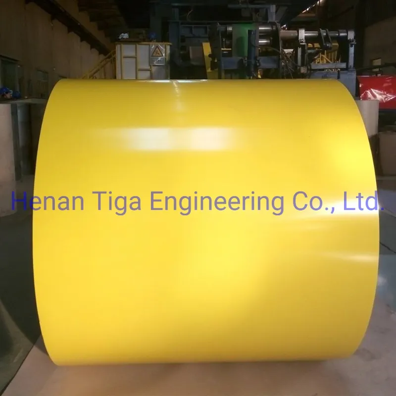 Color Durable Prepainted Galvanized Steel Sheet Color Coated Iron Coil