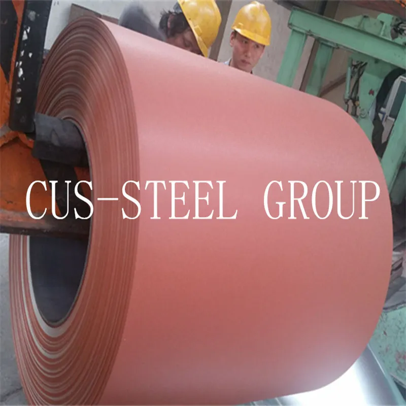 Wrinkle Matt Grain Precoated Prepainted Color Coated Zincalum Steel Coil