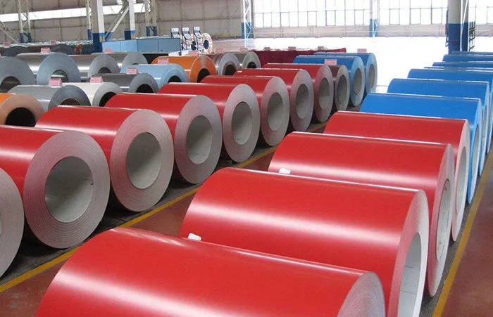 Color Coated Galvanized Galvalume Coil Prepainted Galvanized Steel Coil PPGI