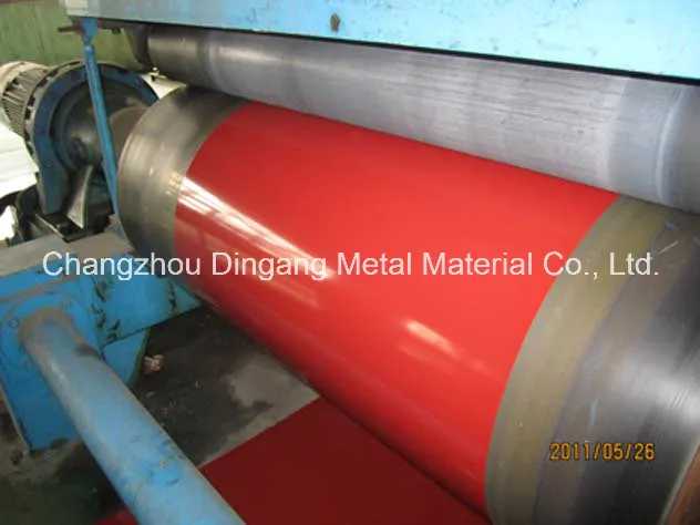 Color Coated Steel Coil (Galvanized, galvalume base metal)