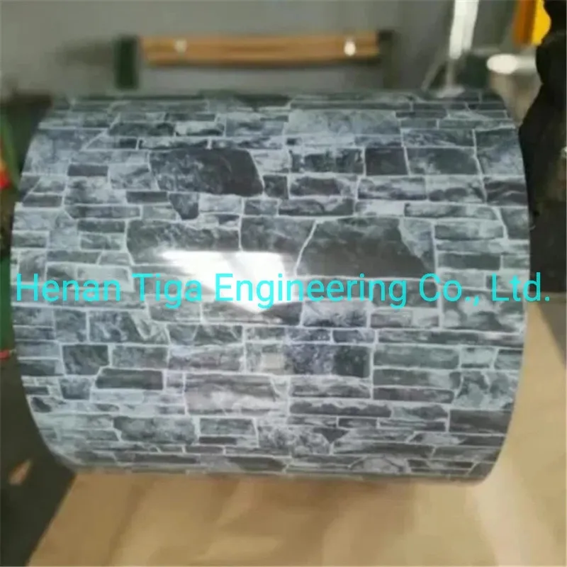 Wooden Printed Hot DIP Galvanized Prepainted Steel Coil PPGI Plate