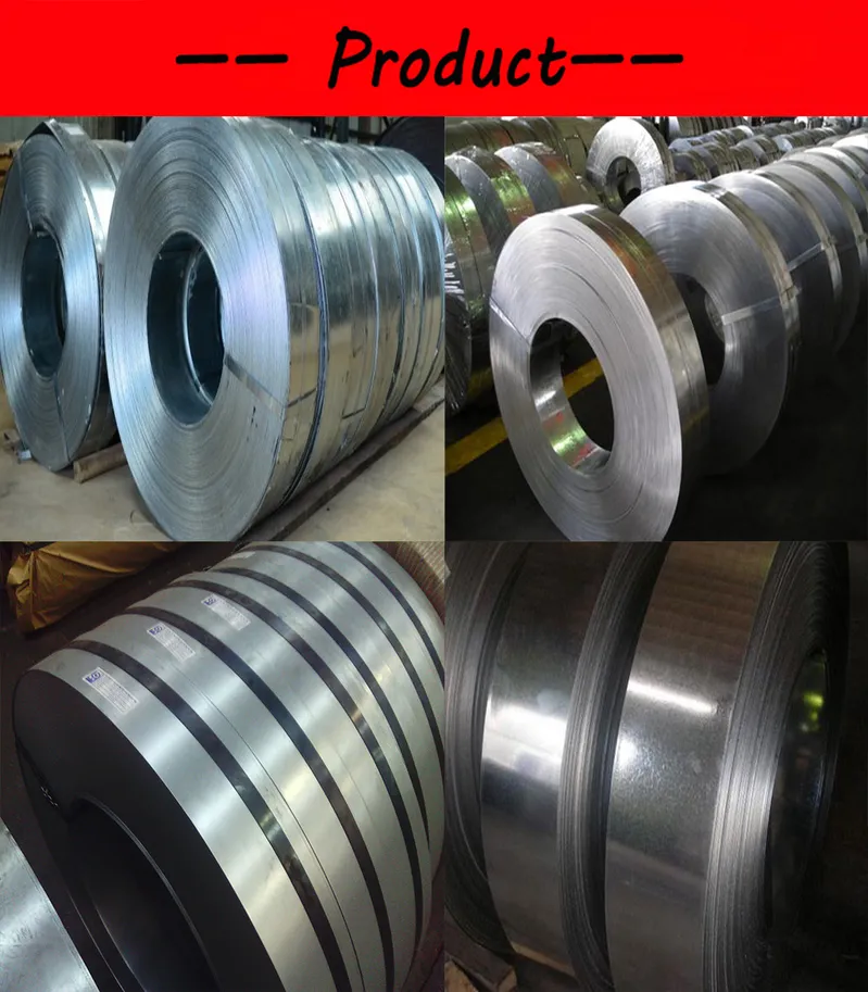 Dx51d Z100 Galvanised Zinc Coated Steel Gi Slit Coil