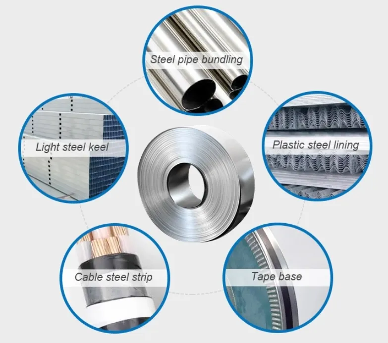 Bright Spangle Galvanized Steel Strip/Gi Slit Coil