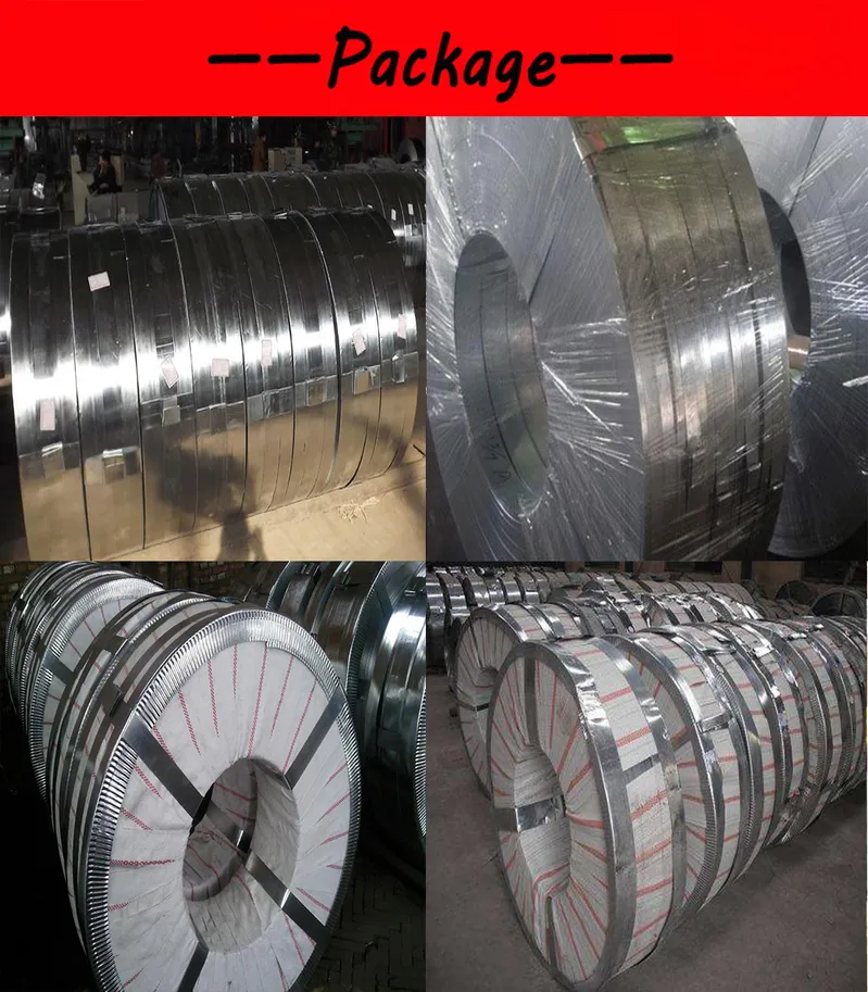 Dx51d Z100 Galvanised Zinc Coated Steel Gi Slit Coil