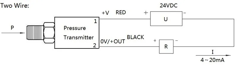 Easy Installation High Overload Pressure Sensor Transducer