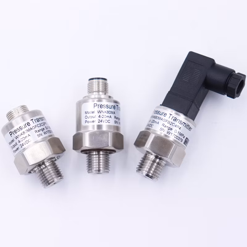 Smart Miniature Diffused Silicon Pressure Sensor 4-20mA Pressure Transducer for Compressor & Air Conditioner