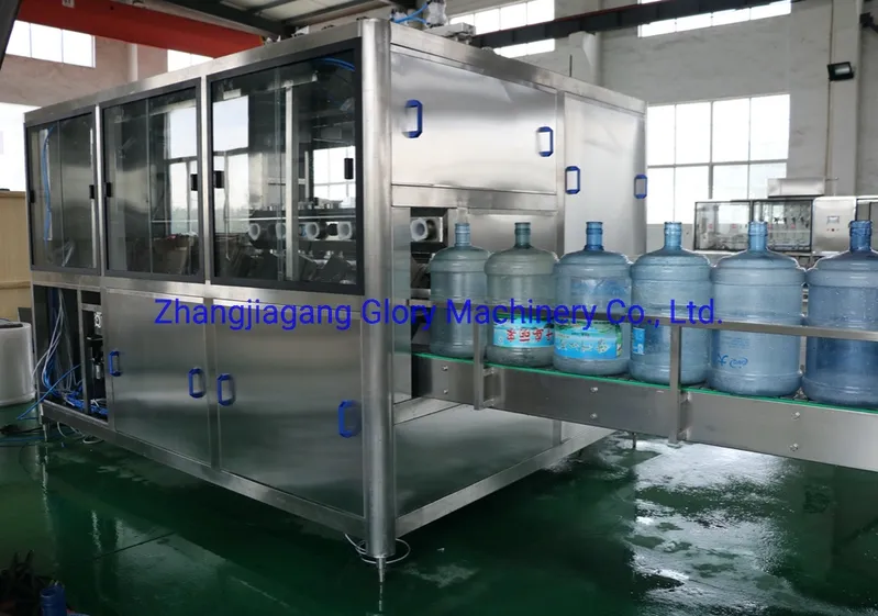 80bar High Pressure 5gallon Barrel Washing Machine 300-1000bph
