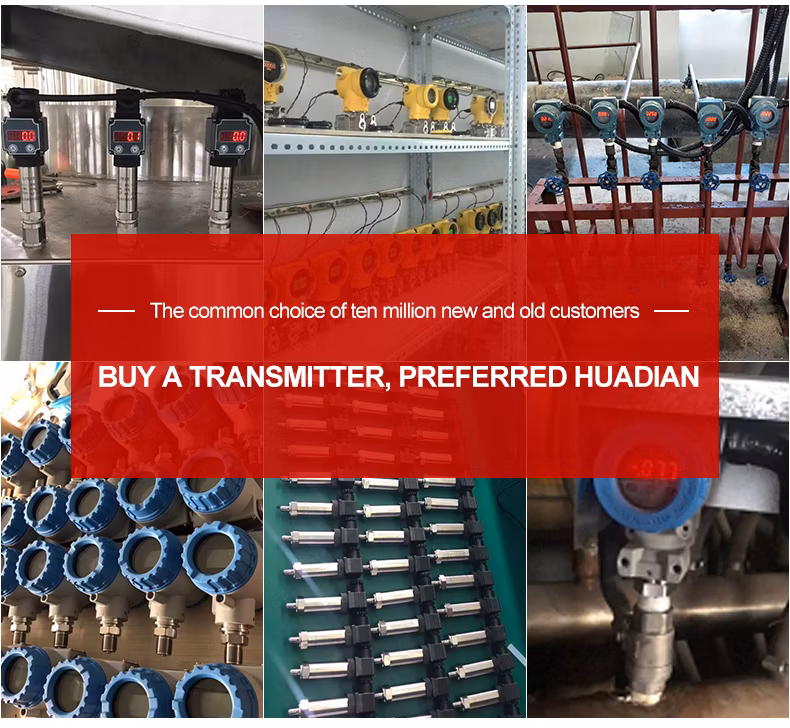 Clamp Pressure Transducer Diaphragm Pressure Transducer Anti-Blocking Pressure Transducer