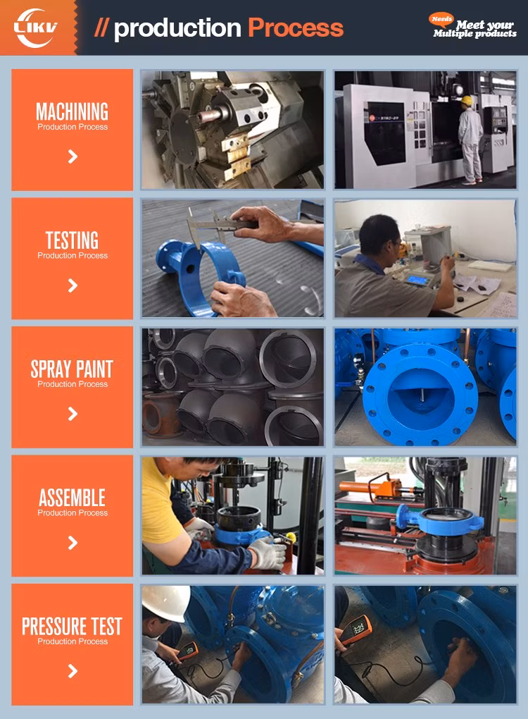 Ductile Iron 300psi Gate Valves UL FM Valves