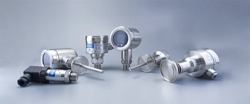 All stainless steel sealed Hygienic Pressure Transmitter