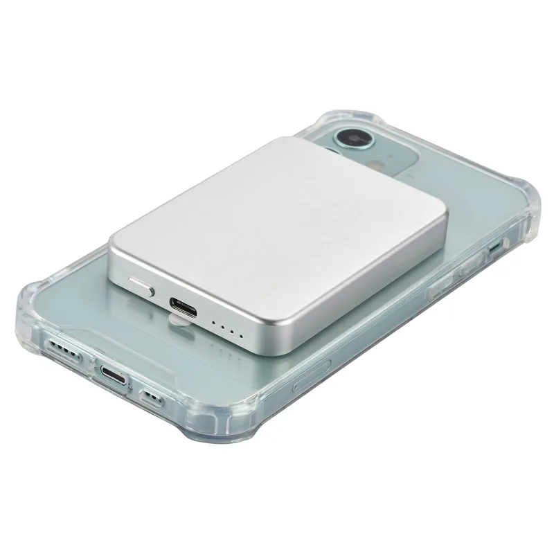30000mAh Power Bank External Battery Bank Built-in Wireless Charger