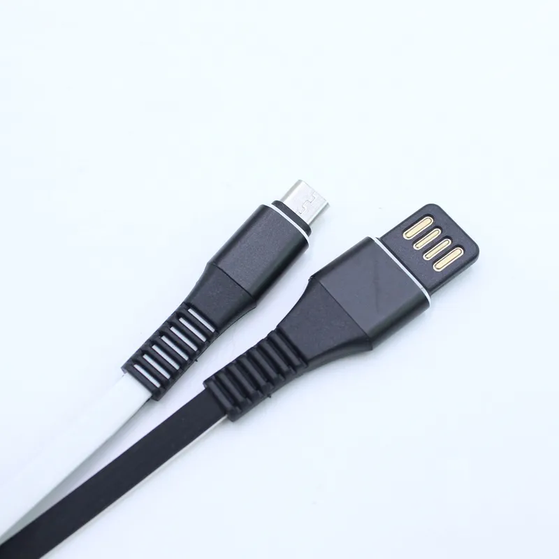 Flat Shape Colorful Micro USB Cable for Android Micro USB