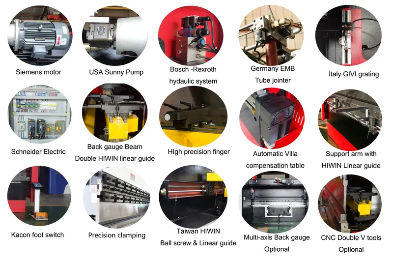 Press Brake CNC Bending Machine Equiped with Delem Controller