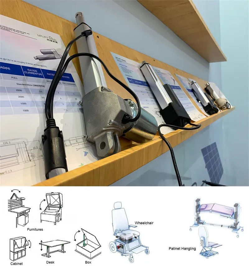 Electric Linear Actuator Motorized 12V/24V DC