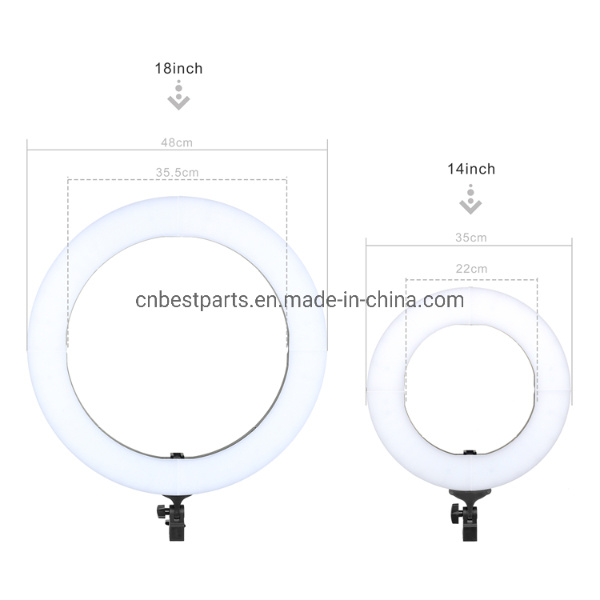 Adjustable Photography Video 26cm LED Ring Photo Studio Selfie Light
