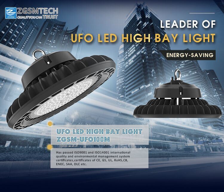Ring Mounted 100W UFO LED High Bay Lamp