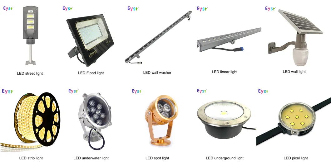 LED Light Lamp IP68 Waterproof RGB LED Fountain Light with High Quality Underwater