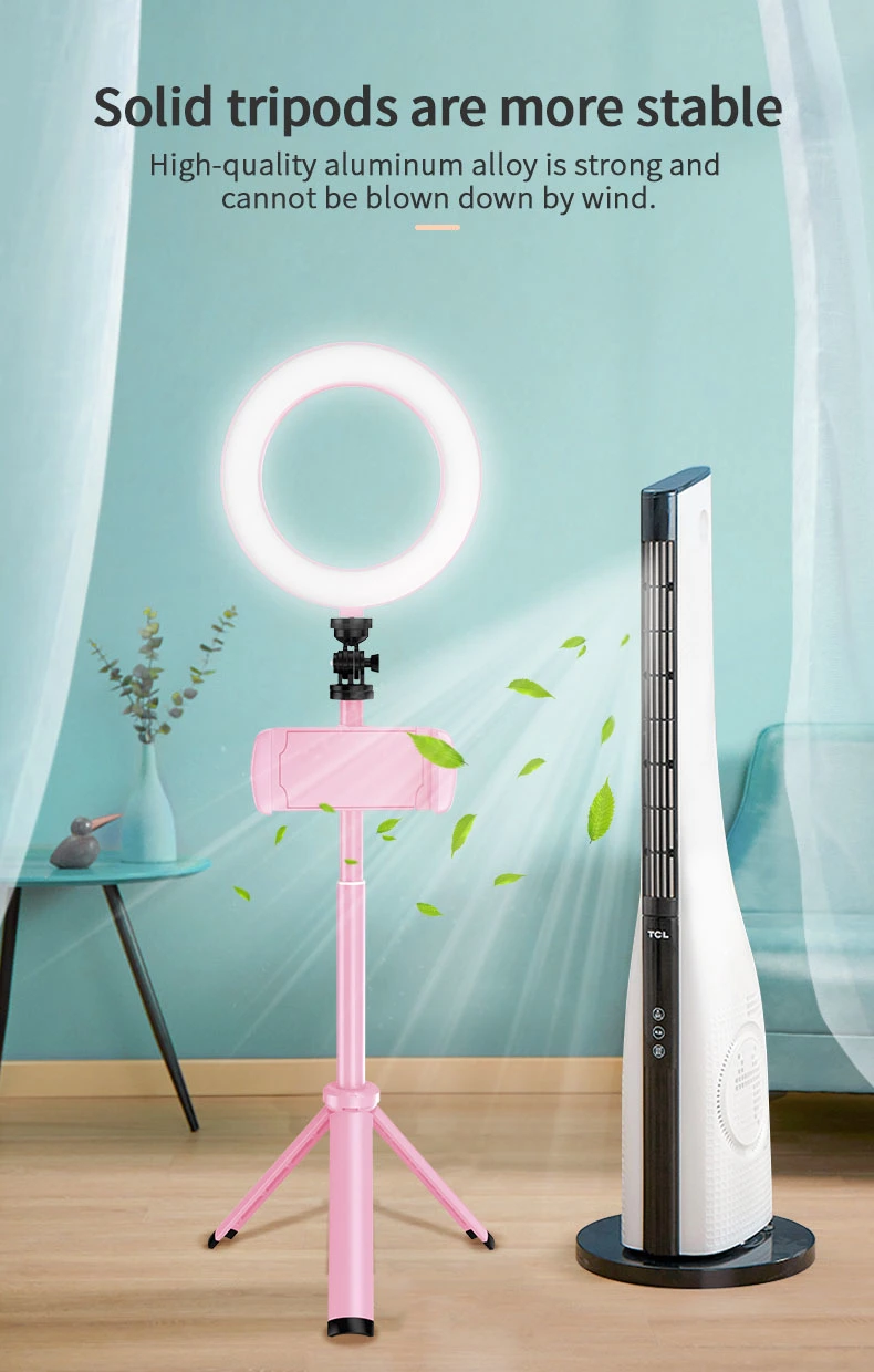 Broadcast Lights Circle LED Ring Fill Light Mobile Phone Ring LED Lamp for Live