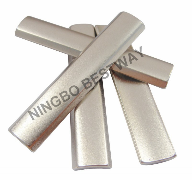 Strong NdFeB Large Neodymium Motor Arc Magnet for Sale