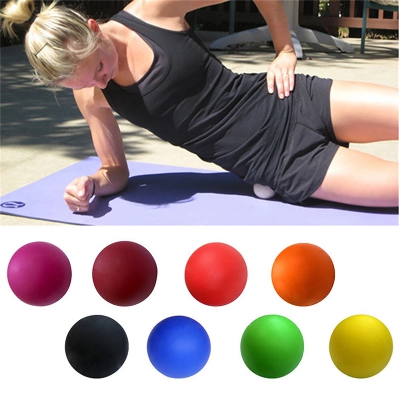 Yoga Therapy Fitness Massage Lacrosse Ball for Back Massage