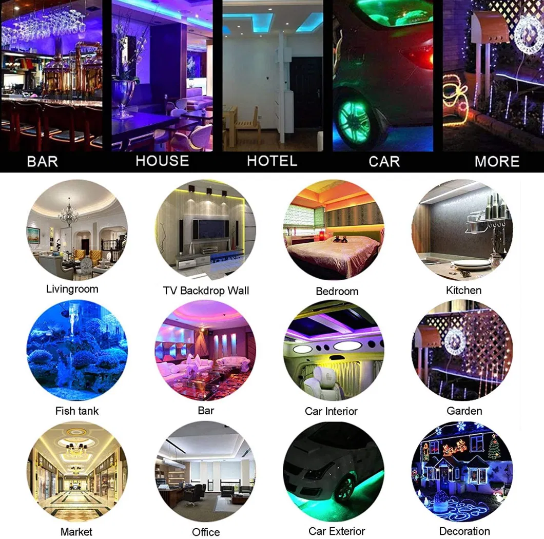 LED Strip Light Lights Music Bluetooth Strip Lights DIY Light