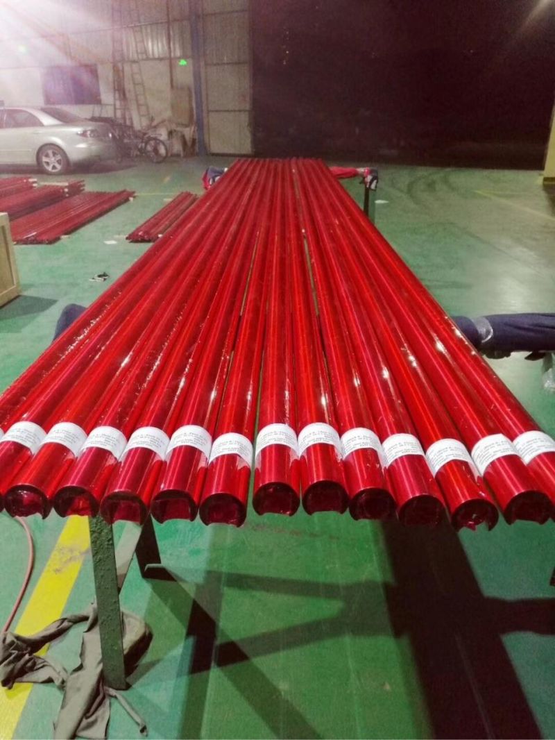 Dia 42.4mm*4.5mm Stainless Steel Single Round Slot Tube Round Top Rail