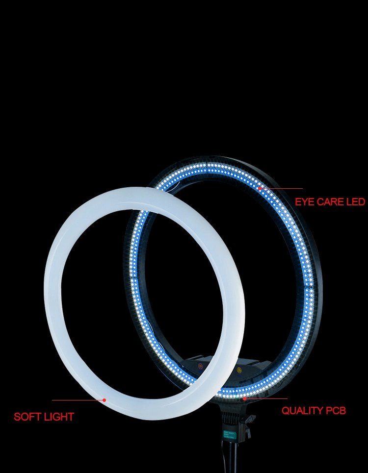 16 Cm Mini Desktop Circle Ring Light for Live Stream/Makeup/Youtube Video Portable LED
