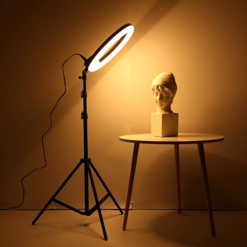 Adjustable Tripod Stand Selfie Ring Light for Phone Holder Camera