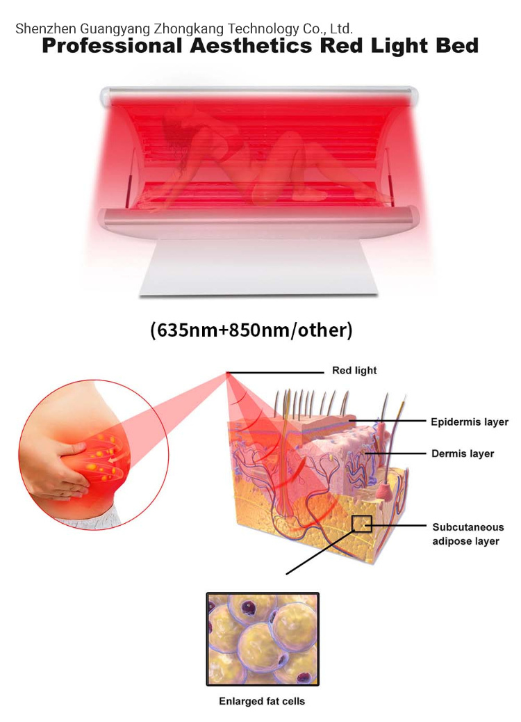 Red Light Therapy Bed Infrared Light Therapy Chamber